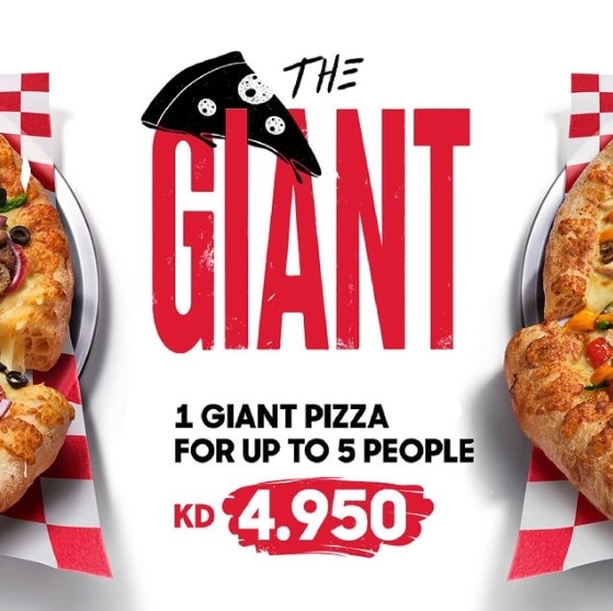 Pizza Hut Giant Pizza Offer